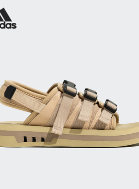 Adidas/阿迪达斯官方正品新款三叶草男子夏季运动凉鞋拖鞋IG7956