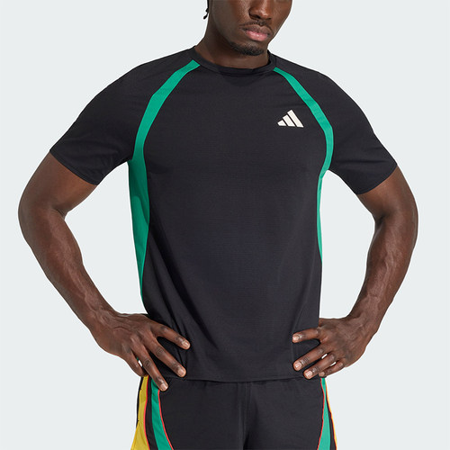 Adidas/阿迪达斯正品ADIZEROARCHIVET-SHIRT男经典短袖T恤KH1053
