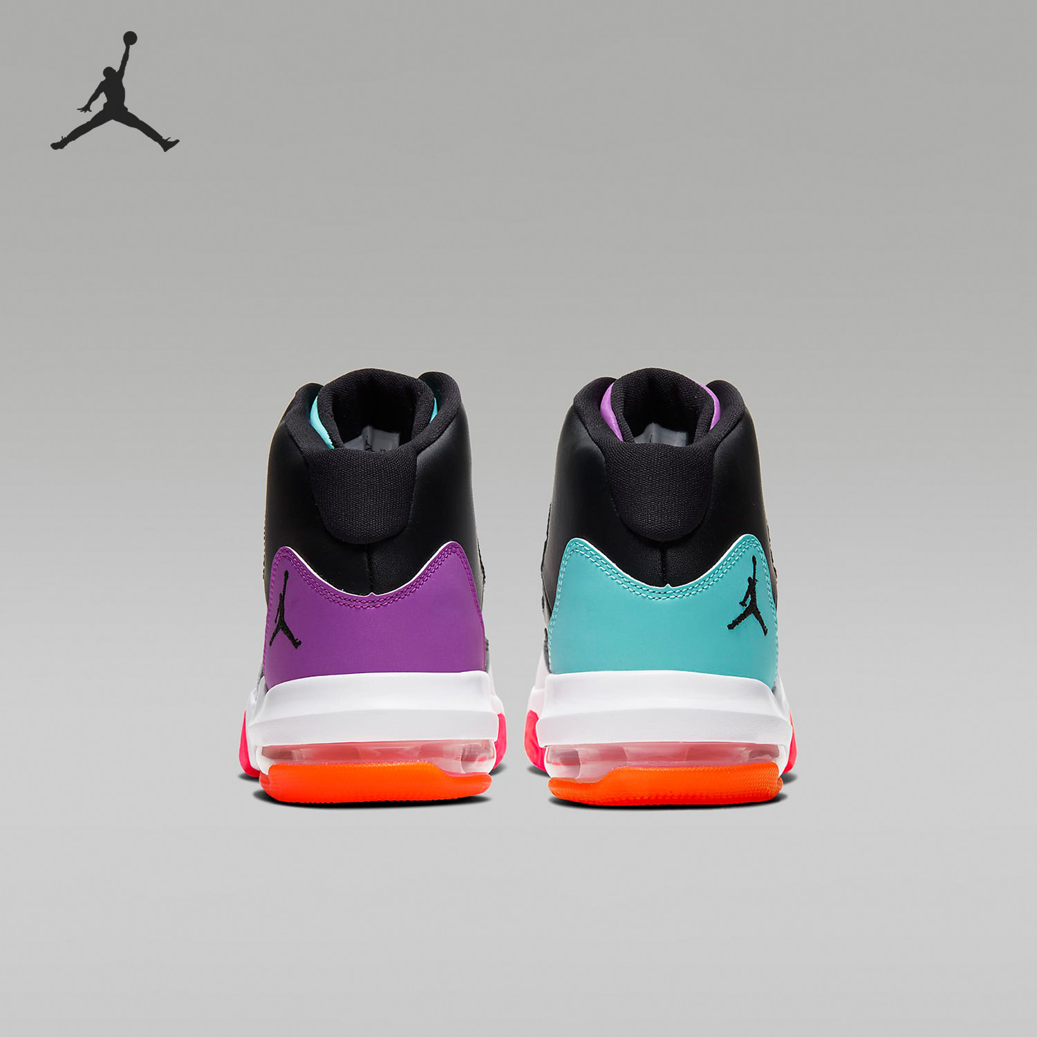 耐克大童高帮气垫减震篮球鞋