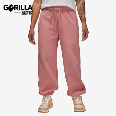 耐克女子系带宽松束脚休闲长裤