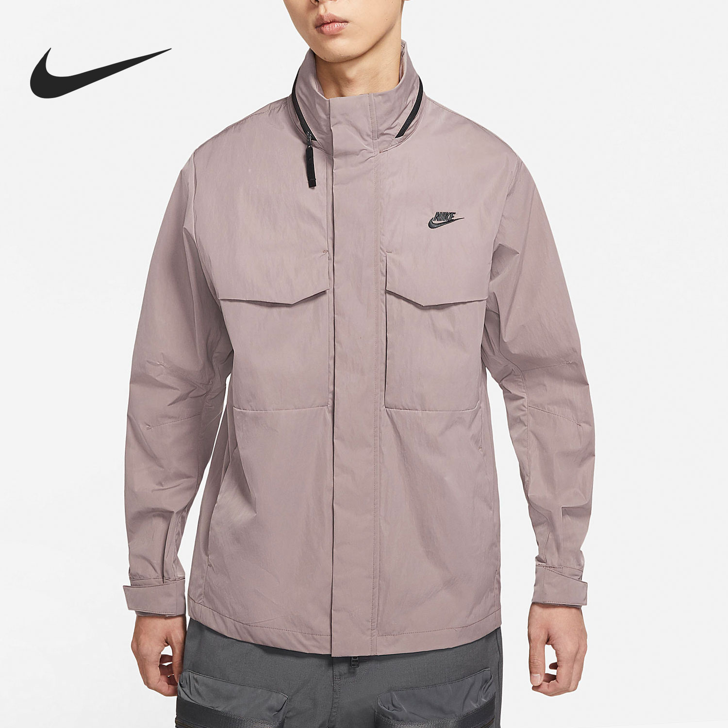 耐克男子休闲工装夹克外套