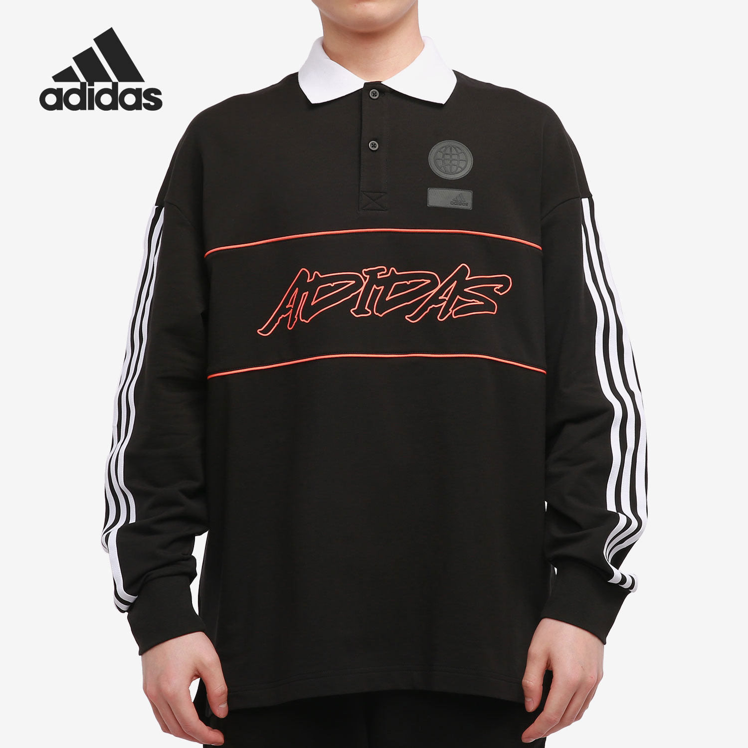 Adidas/阿迪达斯正品长袖夏季新款男子运动休闲POLO衫 GP0893,运动服/休闲服装,运动T恤,淘宝优惠券,粉丝福利购,淘宝优惠卷