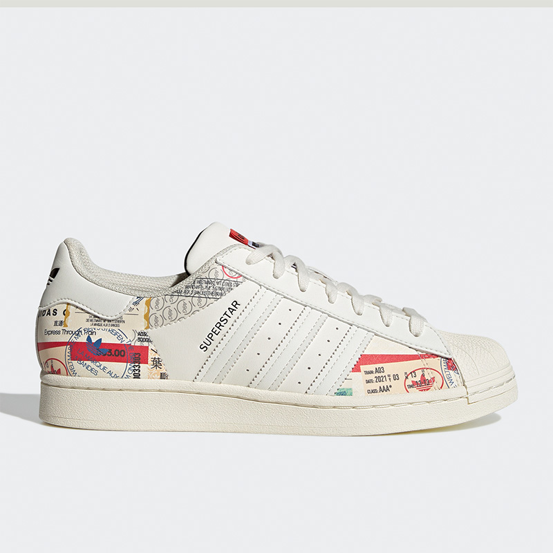 阿迪达斯三叶草男女低帮休闲板鞋