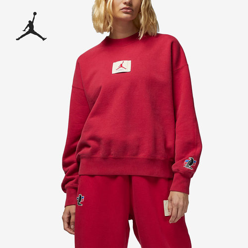 Nike/耐克正品Air Jordan女子运动休闲保暖卫衣DV6967-687