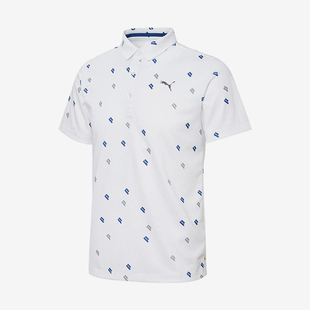 短袖 彪马正品 夏季 新款 Puma POLO衫 印花透气翻领经典 男士 930322