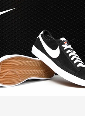 Nike/耐克正品 BLAZER LOW PRM VNDG SUEDE 男子休闲滑板鞋538402
