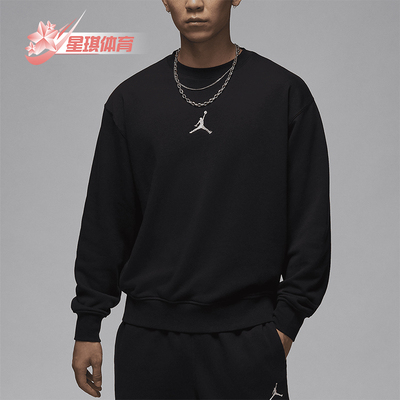 耐克男士宽松针织运动圆领卫衣