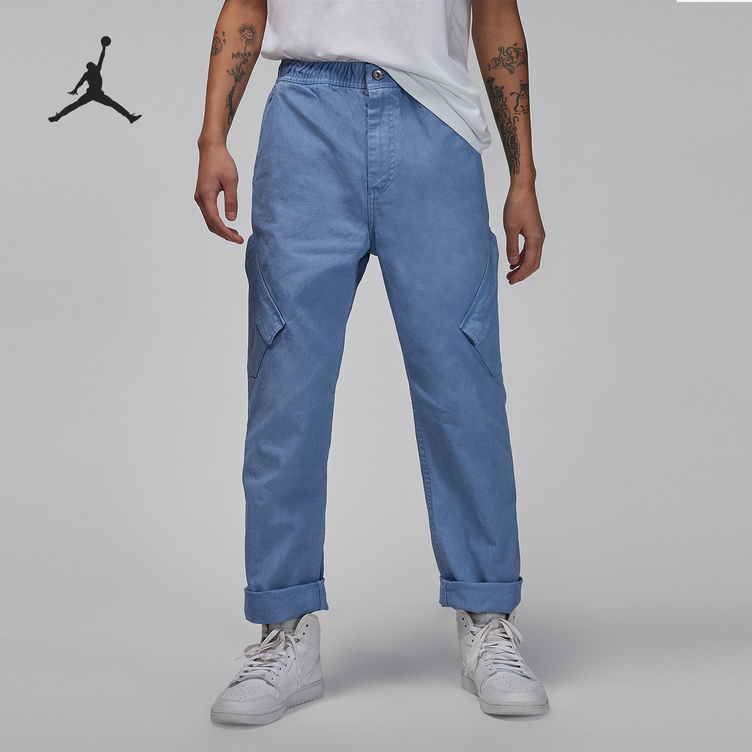 Nike/耐克官方正品2024新款男士运动休闲水洗工装长裤FN6365-436