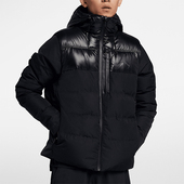 篮球运动保暖连帽羽绒服924676 JORDAN男士 010 耐克正品 Nike