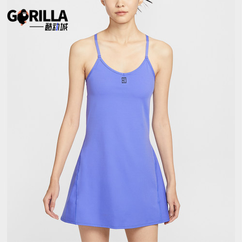 Nike/耐克正品Court Advantage女子速干经典网球连衣裙IH3740-570