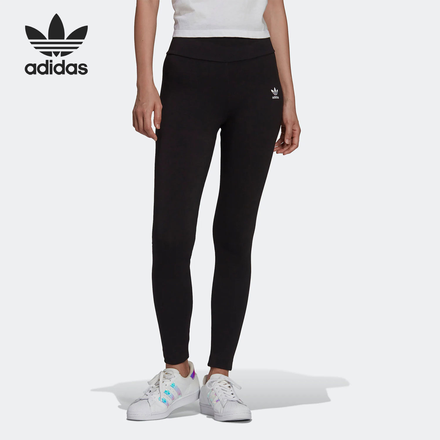 Adidas/阿迪达斯正品当季新款三叶草健身女子运动长裤HD2352