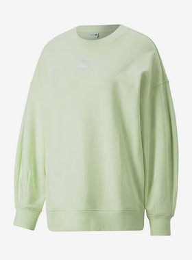 Puma/彪马官方正品当季新款针织女子运动长袖套头卫衣673570-32