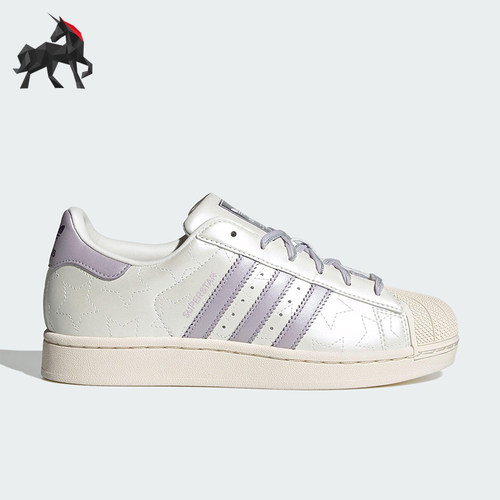 Adidas/阿迪达斯正品三叶草女士休闲运动耐磨贝壳头板鞋JR6984