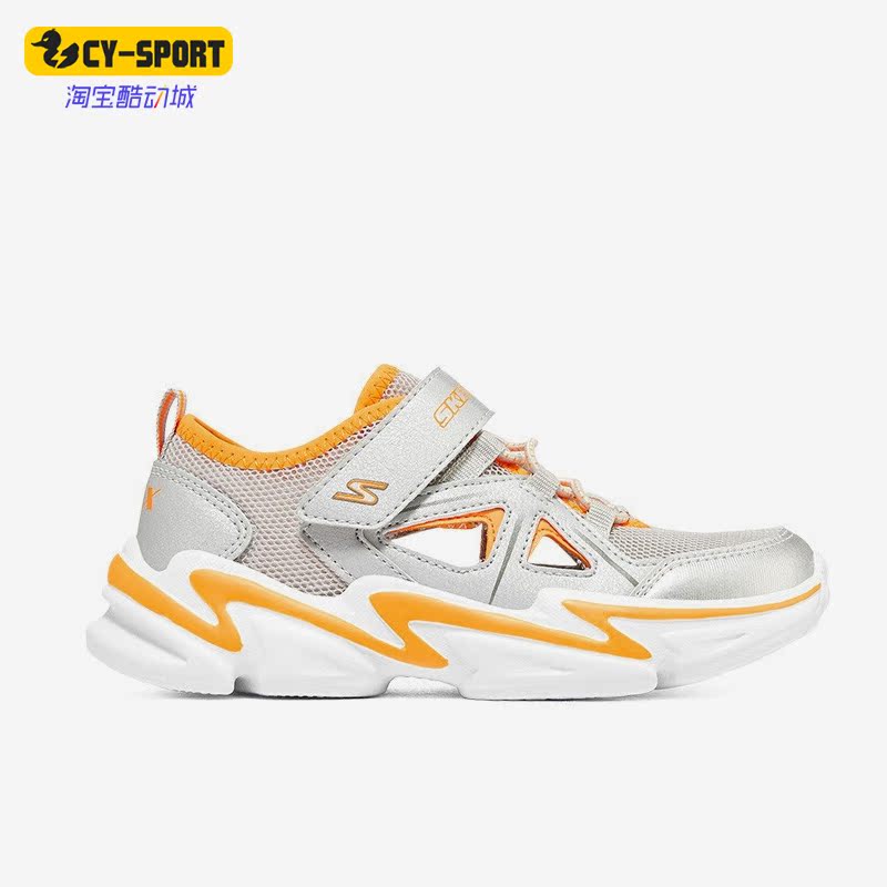 Skechers/斯凯奇正品夏季新款大童网面软底运动透气鞋403614L