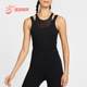 耐克正品 Dri FIT女士健身短款 Nike 针织透气休闲背心HV3654 010