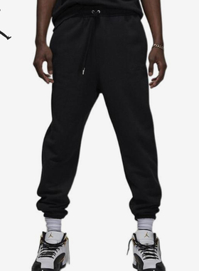 Nike/耐克官方正品Jordan男士系带针织休闲宽松长裤FJ0697-010