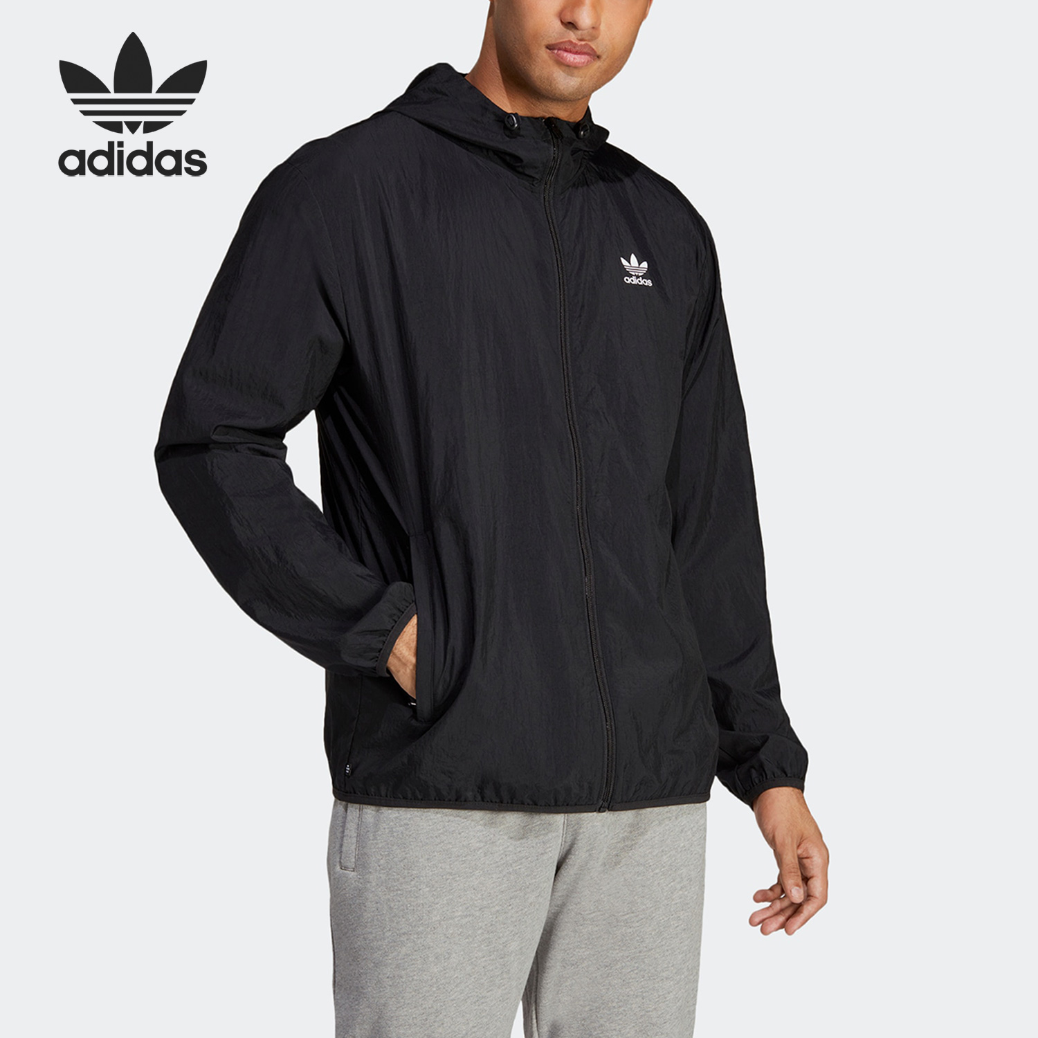 阿迪达斯男子运动夹克