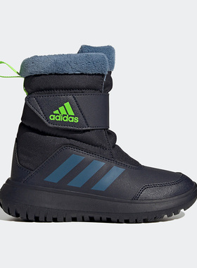 Adidas/阿迪达斯正品冬季大童运动休闲保暖加绒雪地靴 GZ6796