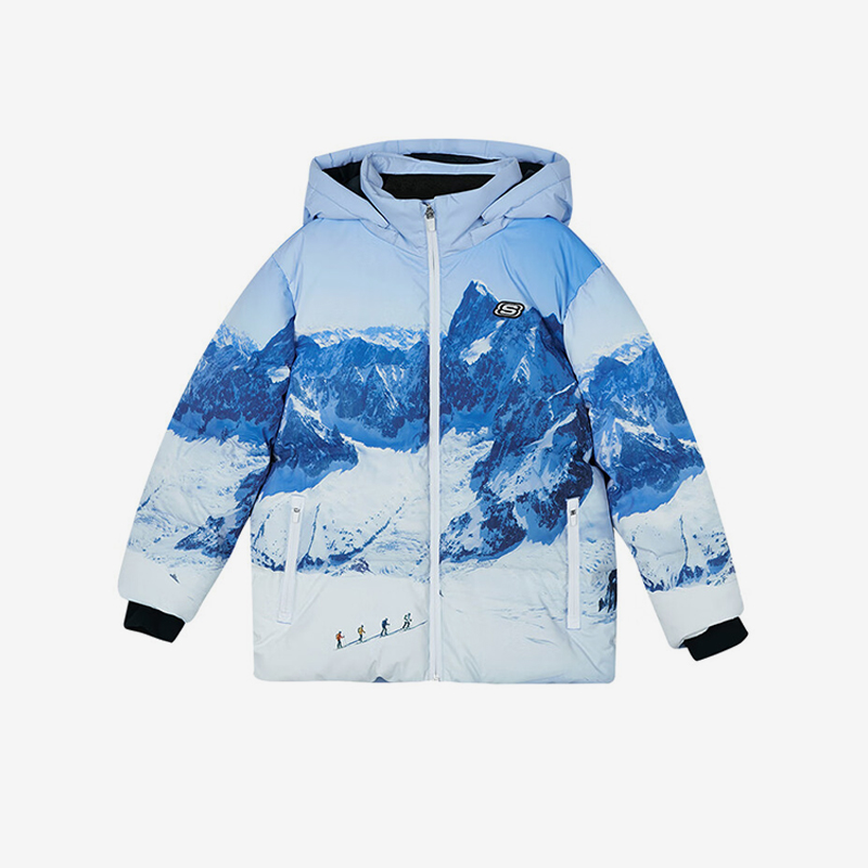 斯凯奇儿童运动羽绒服P423B013