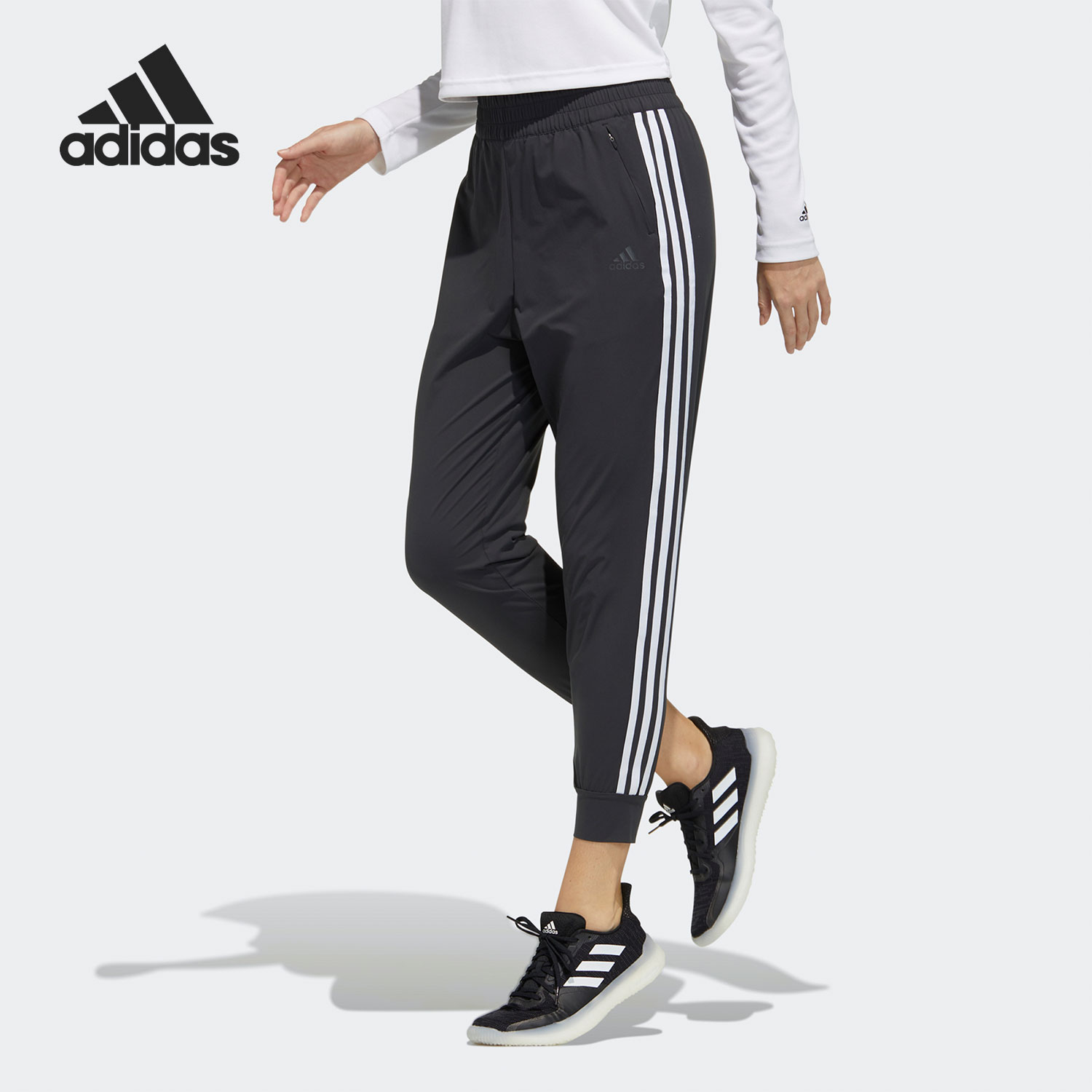Adidas/阿迪达斯正品年新款女子夏季健身训练运动长裤 GP0642