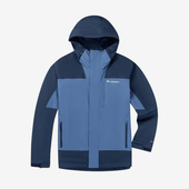 男士 新款 拼接三合一冲锋衣WE4438478 哥伦比亚正品 Columbia