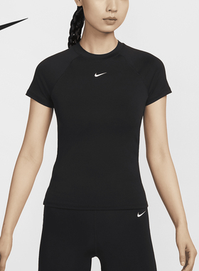 Nike/耐克官方正品Pro Dri-FIT女士紧身训练运动短袖FV7843-010