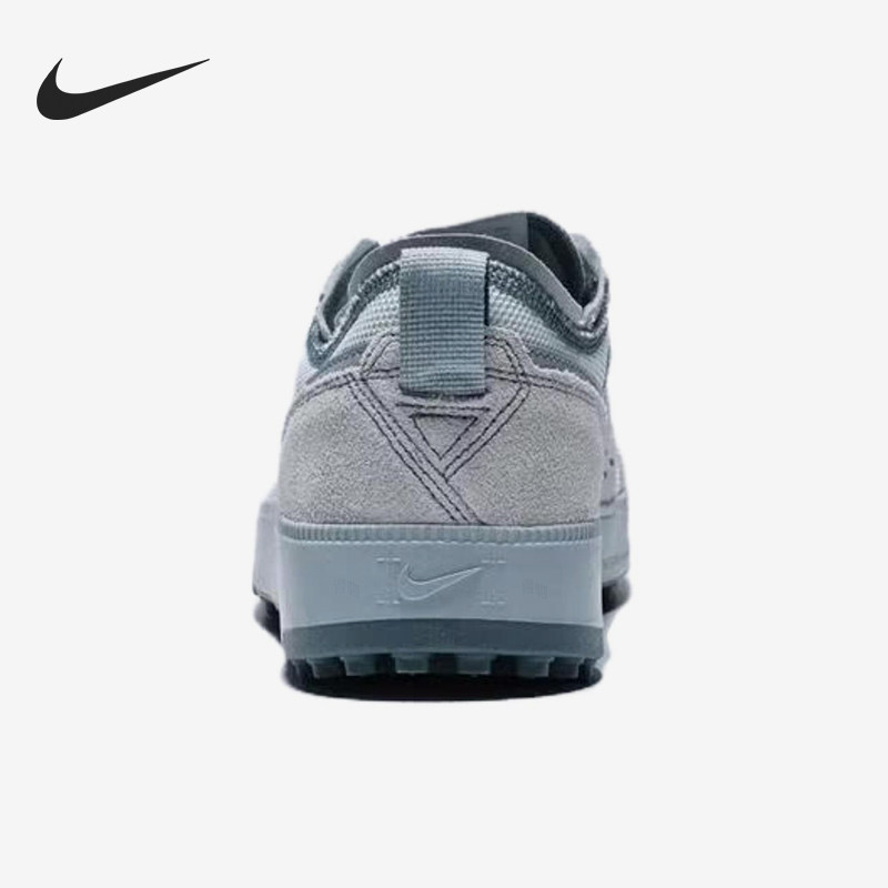 Nike/耐克官方正品C1TY新款男灰色低帮麂皮网布板鞋FZ3863-019