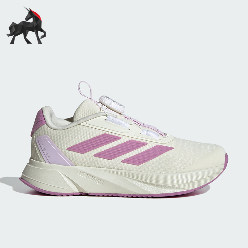 阿迪达斯儿童旋转按钮跑步鞋