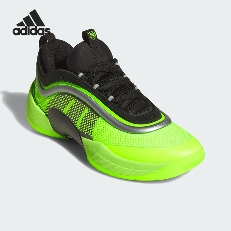 Adidas/阿迪达斯正品新款男女同款低帮专业缓震耐磨篮球鞋JQ2252