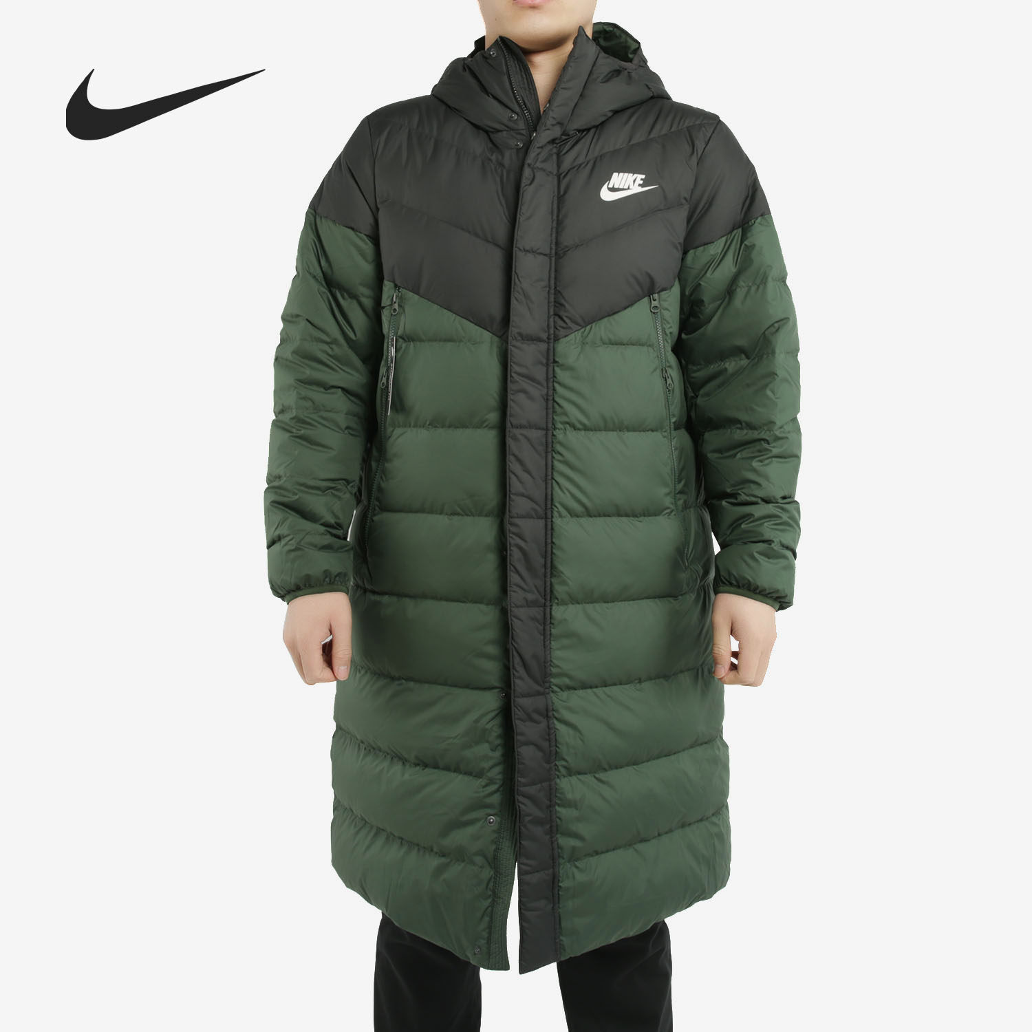 Nike/耐克官方正品冬季新款男子户外运动连帽羽绒服AA8854-355