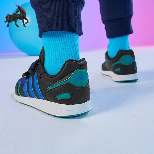 Adidas/阿迪达斯正品VS SWITCH 3 CF小童休闲魔术贴运动鞋IG9640