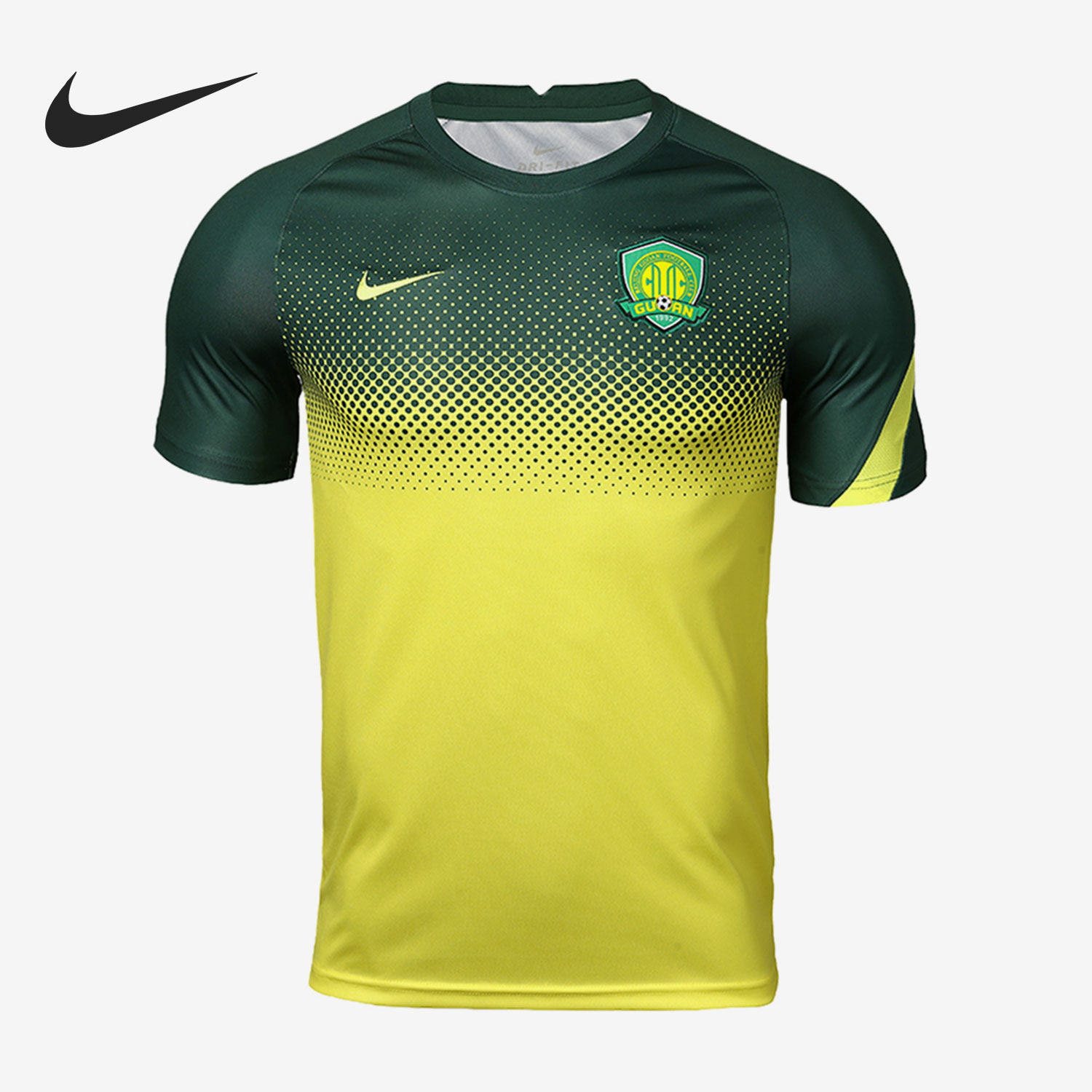 Nike/耐克正品赛季北京国安足球比赛男子短袖球服 CT6583-341