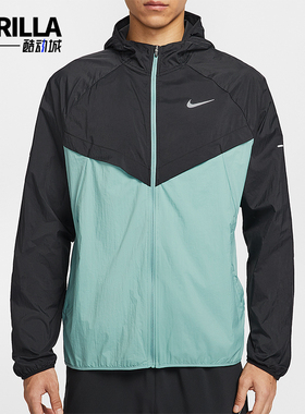 Nike/耐克正品2025秋季款男士户外拼接连帽运动外套HV4549-014