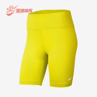 CJ2661 2025女士训练紧身透气松紧腰运动短裤 731 耐克正品 Nike