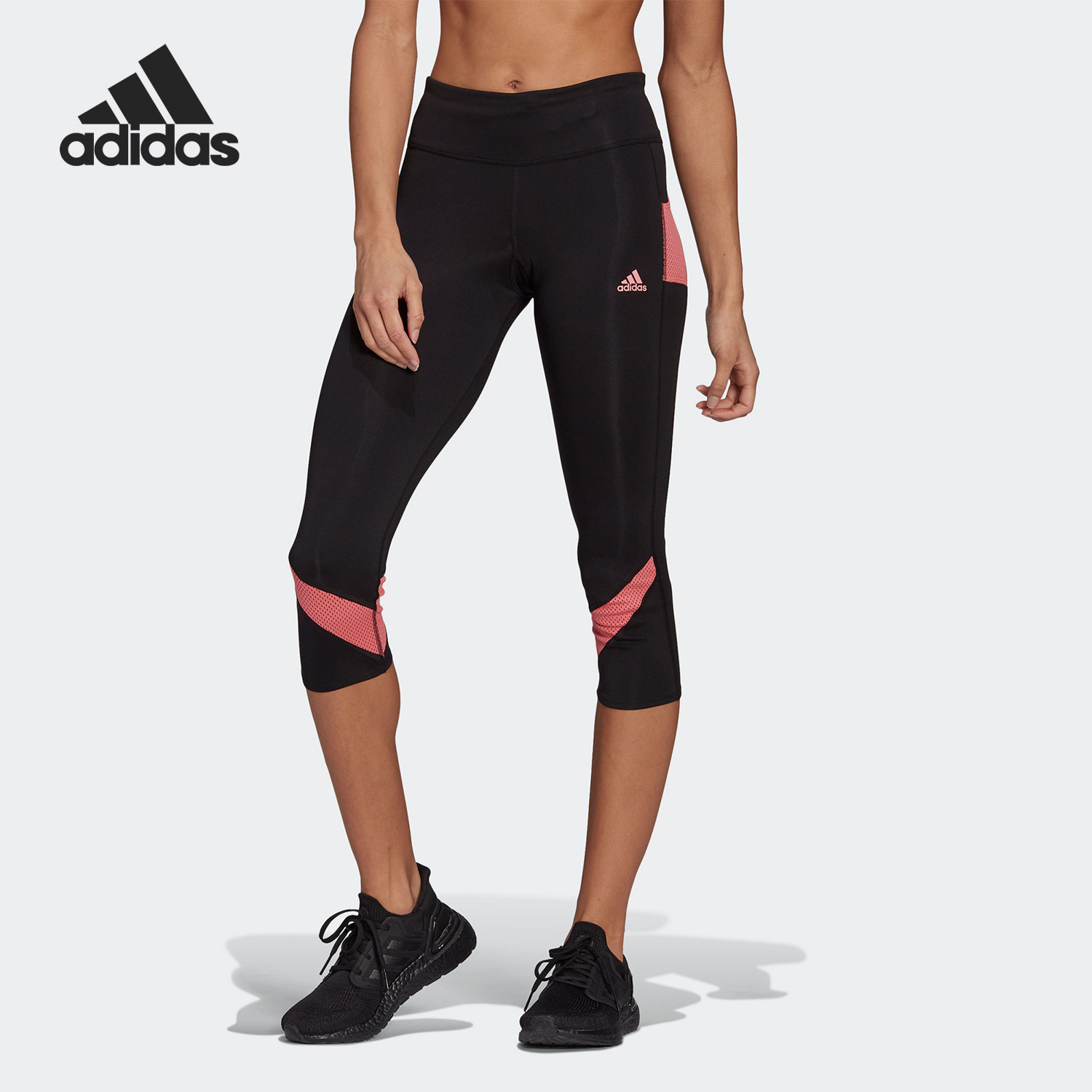 Adidas/阿迪达斯正品OWN THE RUN TGT 女子跑步运动紧身裤 GR6937
