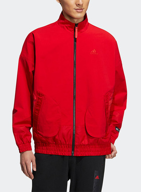 Adidas/阿迪达斯正品新款男子运动休闲加绒外套HZ3039