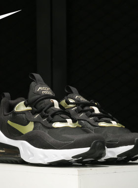 Nike/耐克正品AIR MAX 270 REACT (GS) 大童女子气垫跑步鞋BQ0103