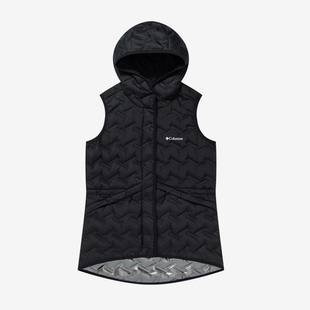 女士经典 新款 户外羽绒马甲WR1727011 哥伦比亚正品 Columbia