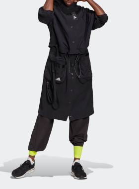 Adidas/阿迪达斯正品26夏3IN1 PARKA 女子训练运动夹克外套GI4631