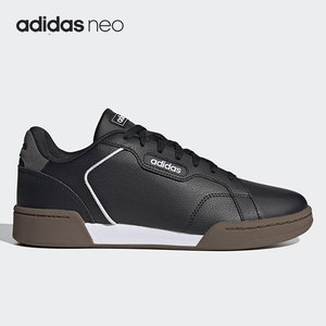 Adidas/阿迪达斯官方正品 NEO 男女时尚低帮运动休闲板鞋FY8877