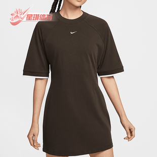 针织连衣裙HJ0325 Sportswear女士缝褶透气经典 220 耐克正品 Nike