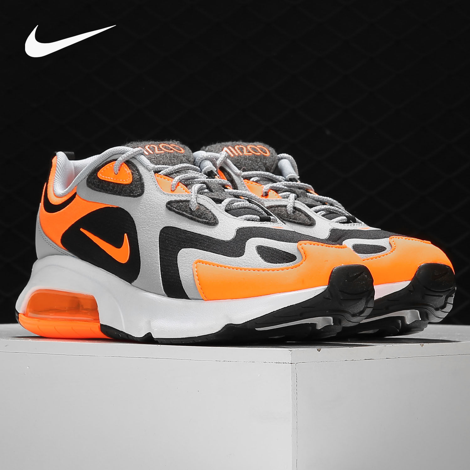 Nike/耐克官方正品AIR MAX 200 男女同款轻便减震运动鞋 CQ4599