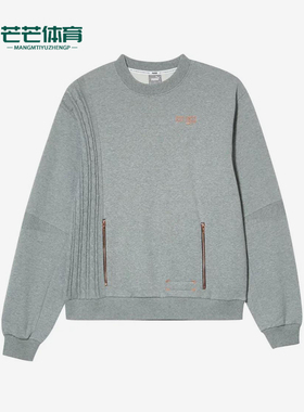 Puma/彪马正品春秋男士保暖圆领套头经典休闲运动卫衣532207-02