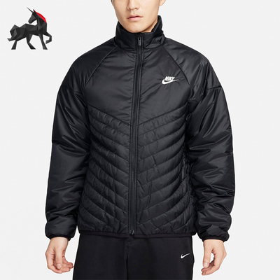 耐克男士保暖户外立领运动外套