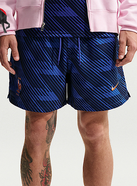 Nike/耐克正品FFF Club男士经典宽松舒适时尚系带短裤IB6282-480