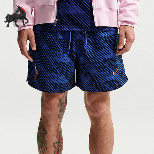 Nike/耐克正品FFF Club男士经典宽松舒适时尚系带短裤IB6282-480