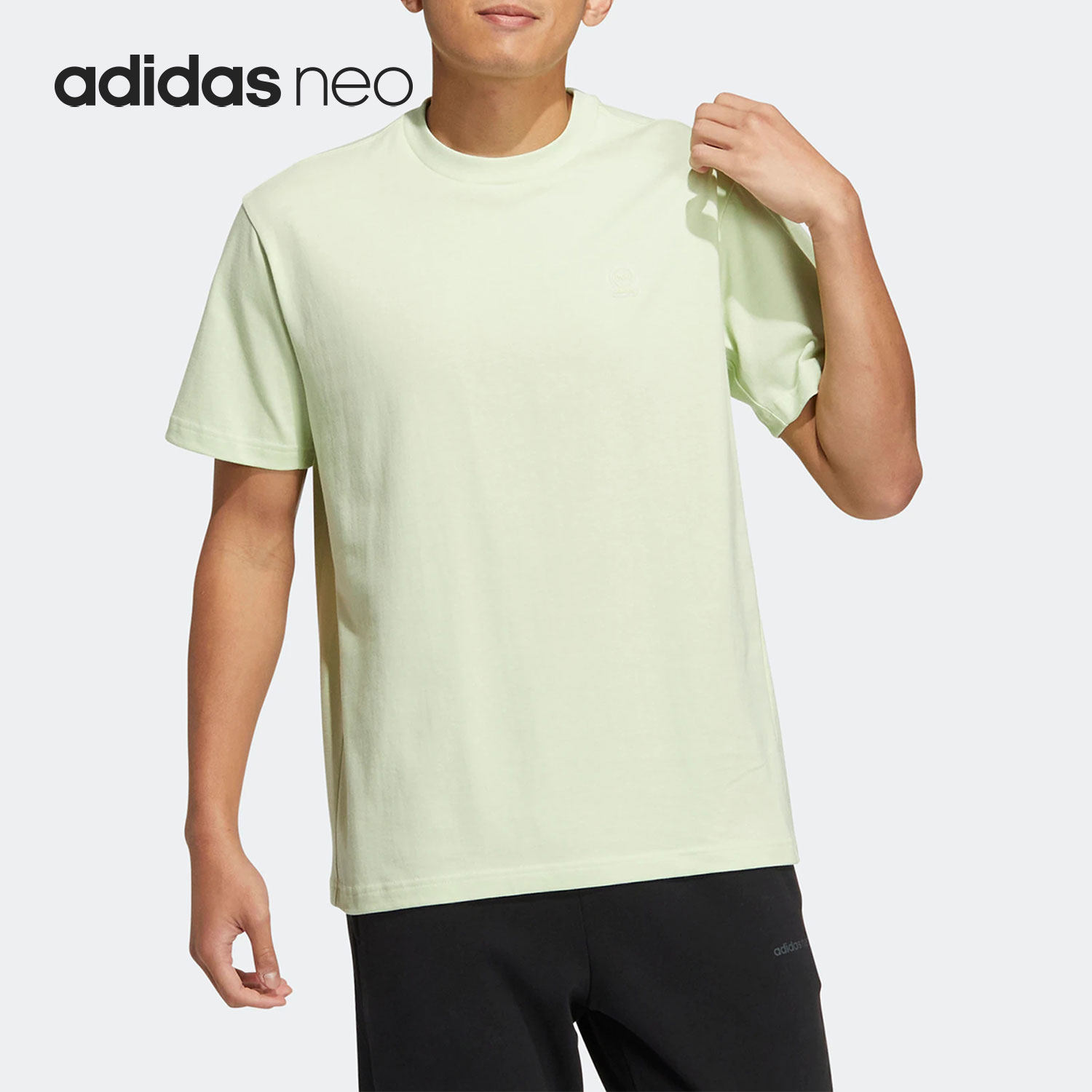 Adidas/阿迪达斯官方正品当季新款neo圆领男女运动短袖T恤HS6816,运动服/休闲服装,运动T恤,淘宝优惠券,粉丝福利购,淘宝优惠卷