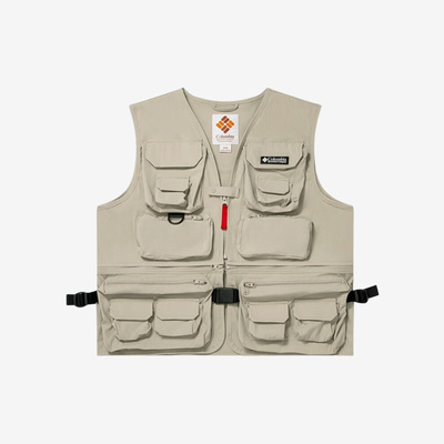 哥伦比亚男子户外钓鱼系列马甲