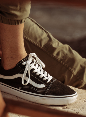 VANS范斯正品Old Skool新款男女低帮休闲鞋百搭复古板鞋VN0005UB
