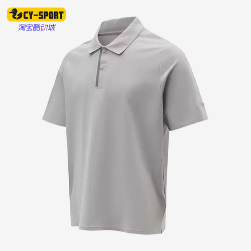 Adidas/阿迪达斯正品新款男浅灰色轻盈吸湿经典短袖Polo衫KG0819